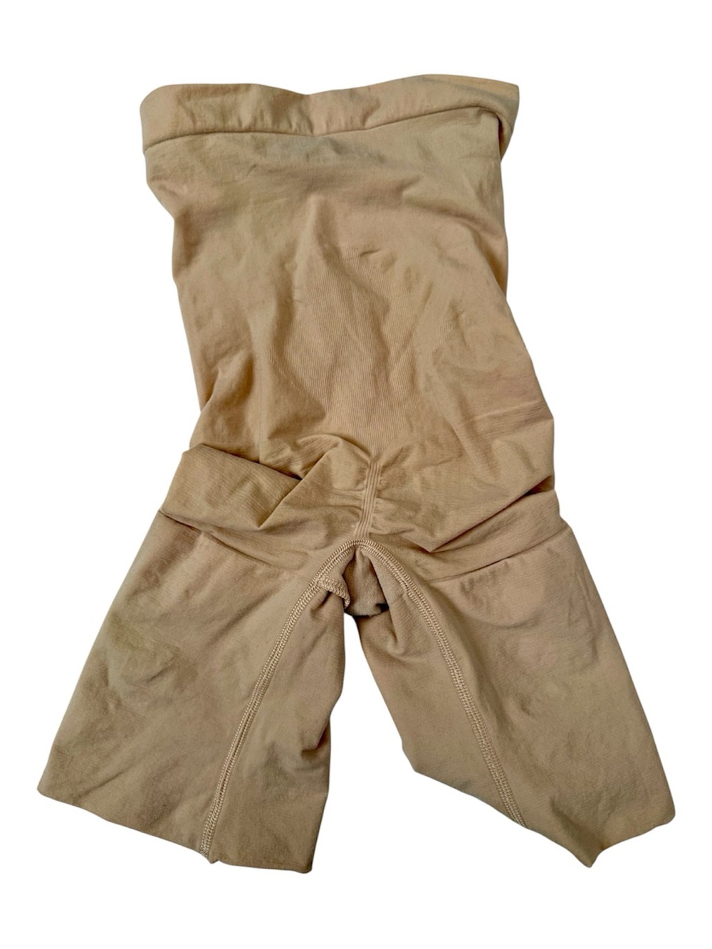 SPANX Higher Power Shaping Shorts Beige Small Like New